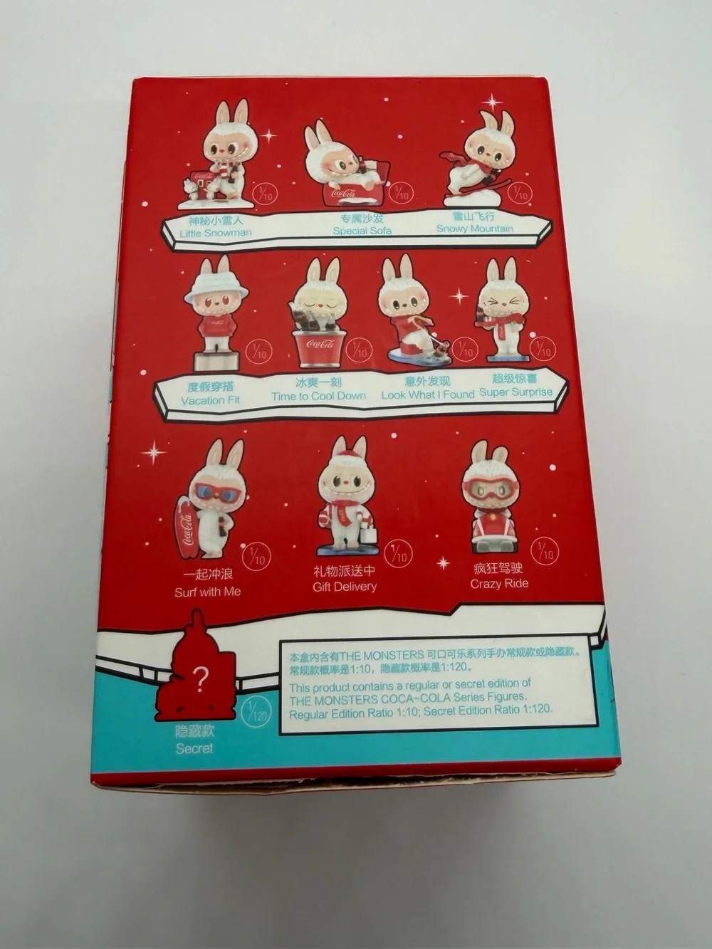 Pop Mart Labubu The Monsters Coca-Cola Confirmed Super Surprise Vinyl Figure